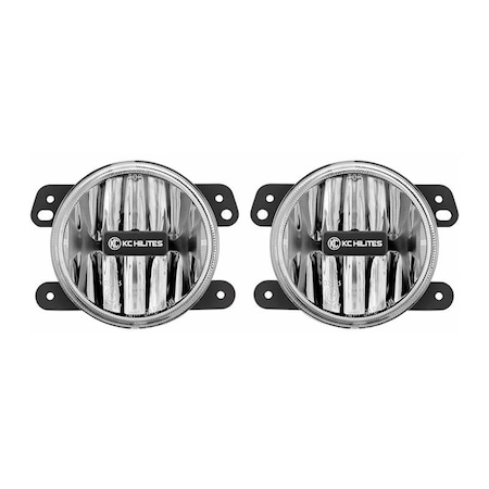 Kc Hilites 10-16 WRANGLER JK GRAVITY LED FOG LIGHT KIT (PR) 497